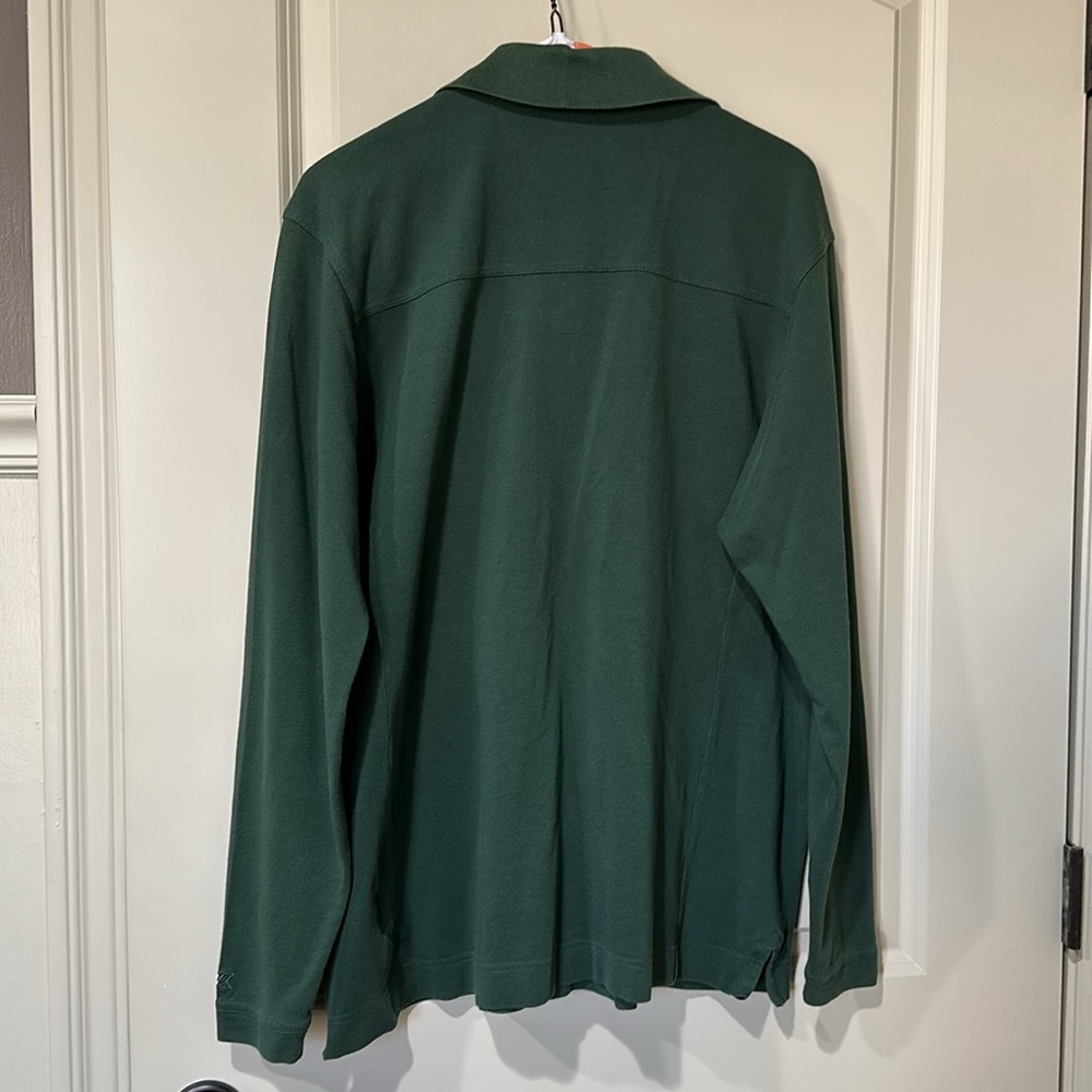 Cutter & Buck medium Packer long sleeve polo - Picture 4 of 7